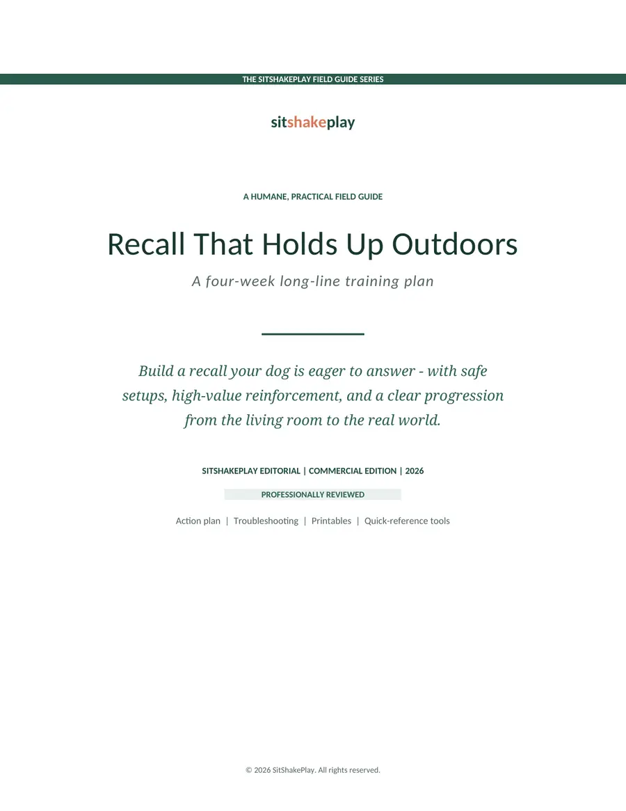 Recall That Holds Up Outdoors guide cover