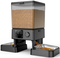oneisall Automatic Cat Feeder for 2 Cats