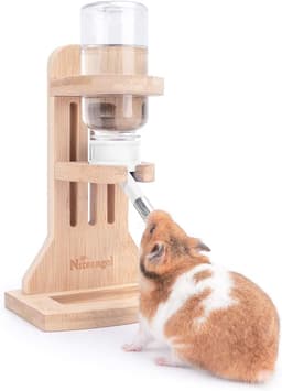 Niteangel Water Bottle with Stand for Syrian Dwarf Hamsters, Gerbils, Mice