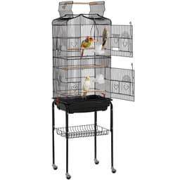 Yaheetech 64-Inch Open Top Bird Cage for Parakeets & Cockatiels