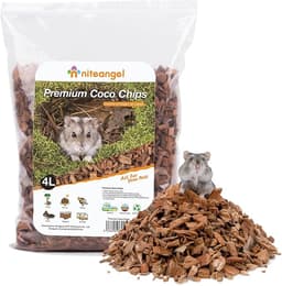 Niteangel Natural Coco/Cork Hamster Bedding, 4L