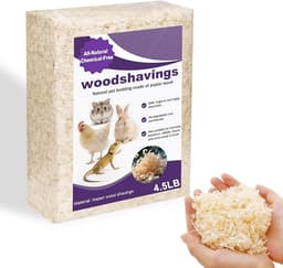 Natural Aspen Shavings Pet Bedding, 4.5 lb