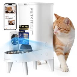 PETKIT Upgraded Multi-Cat Recognition Automatic Cat Feeder with Camera