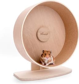 Niteangel Wooden Hamster Exercise Wheel (Large)