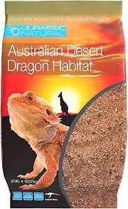 Jurassic Natural Australian Desert Dragon Habitat Substrate, Red, 20lb