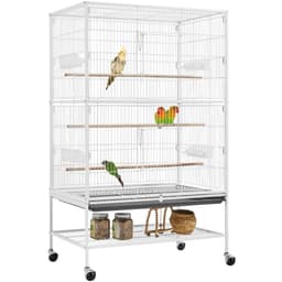 Yaheetech 52-Inch Large Bird Cage for Parrots, Cockatiels, Budgies