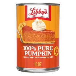 Libby's 100% Pure Canned Pumpkin 15 oz