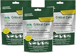 Oxbow Critical Care Herbivore Small Pet Formula, Apple Banana, 141g, 3 Pack