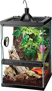 Zilla 11 Gallon Glass Tropical Vertical Terrarium Kit