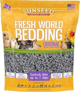 Sunseed Fresh World Bedding for Small Animals, Original Gray
