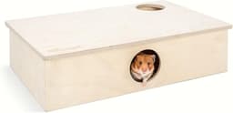 Niteangel Multi-Chamber Hamster House Maze: 2 Entrance 6 Rooms