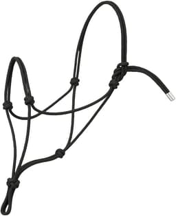 Weaver Leather Silvertip No. 95 Rope Halter, Average, Black