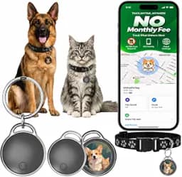 GPS Tracker for Dogs/Cats, Real-Time Tractive GPS Tracker Device