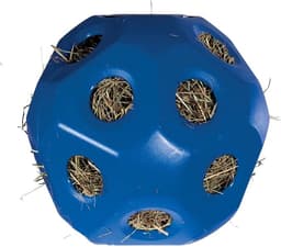 Schneiders Slow Feed Hay Ball Feeder for Horses | Color Blue Horse Stable Companion | Slow Feed Consumption | Boredom Buster | Durable Polyethylene