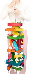 35" Extra Large Parrot Toys for Macaws and African Greys