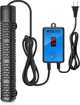 HiTauing Explosion-Proof Quartz Heater 300W/500W (40-75 Gallons)