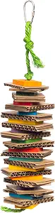 Prevue Pet Products Shredding Stack Playfuls Bird Toy