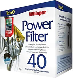 Tetra Whisper PF40 Power Filter (Up to 40 Gallons)