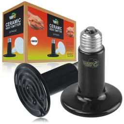 LUCKY HERP 100W Ceramic Heat Emitter (2-Pack)