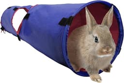 Living World Pet Tunnel, Blue/Red