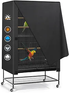 Zettum 600D Bird Cage Cover - Heavy Duty & Waterproof