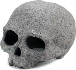 Ceramic Skull Rock Betta Shelter