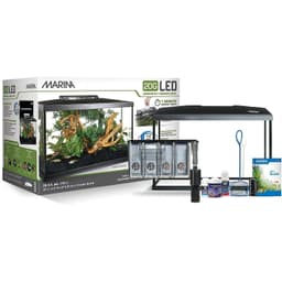 Marina 20 Gallon LED Aquarium Kit with Filter, Lighting & Accessories