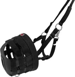 BARN & STABLE Horse Grazing Muzzle for Easy Breathe, Adjustable Straps, Precaution of Laminitis