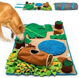 Snuffle Mat for Dogs Large Breed 39.4'x23.6' - Mental Stimulation & Enrichment Toys