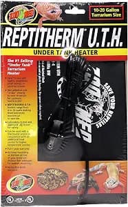 Zoo Med ReptiTherm Under Tank Heater, 10-20 Gallon, 6"x8"