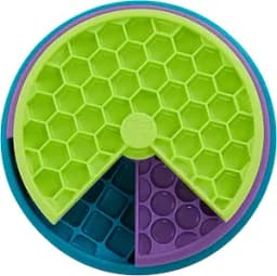 Outward Hound Nina Ottosson Lickin' Layers 3-in-1 Dog Toy Treat Puzzle, 10"