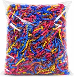 Bonka Bird Toys 1654 Crinkle Shred Paper Multicolored