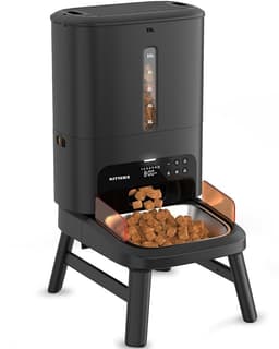 Automatic Dog Feeder for Large Breed, 15L/63 Cups, Anti-Clog