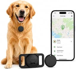 Pet Tracker for Dogs, Android Only, Google Find Hub Compatible