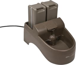 PetSafe Drinkwell Outdoor Dog Water Fountain, 2 Reservoirs, 450 oz, Taupe