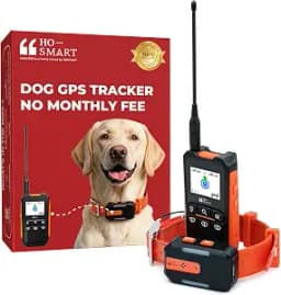 eMACROS Dog GPS Tracker No Subscription, Off-Grid, Up to 3 Mile Range