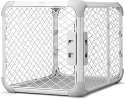 Diggs Evolv Modular Dog Crate for Dogs 18-22" Tall, Ash, Intermediate
