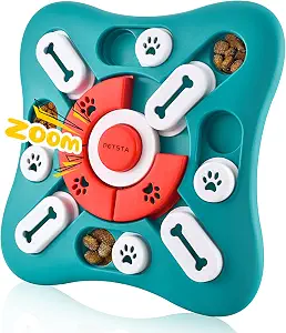 PETSTA Dog Puzzle Toys, Treat Dispensing Enrichment Toy