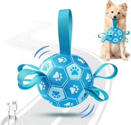 Interactive Dog Soccer Ball, Motion-Activated