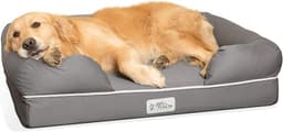 PetFusion Ultimate Dog Bed, Orthopedic Memory Foam, Waterproof Liner