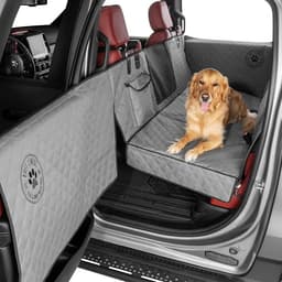 Ruff Liners Back Seat Extender for Dogs - Hard Bottom, Holds up to 400 lbs