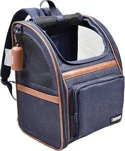 Jespet Pet Backpack Carrier, Soft Car Bed for Traveling
