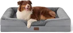 Bedsure Orthopedic Dog Beds Large Sized Dog, Washable Original Design