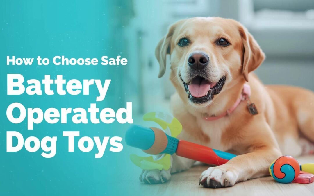 How to Choose Safe Battery Operated Dog Toys